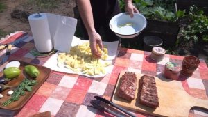 МЯСО С КАРТОФЕЛЕМ и ОВОЩАМИ на ГРИЛЕ
