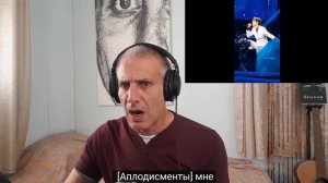 Реакция автора песен на димаша"Ascolta La Voce" знаю вокализированный русский автоматический перево