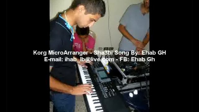 Korg MicroArranger - Sha3bi Song By: Ehab Gh смотреть онлайн