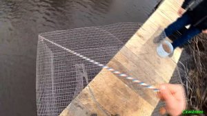 Ловим рыбу мордушкой, катиской, кубарём, эти снасти не перестают меня удивлять.