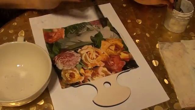 Декупаж доски смотреть онлайн