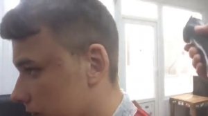 Стрижка под расчёску