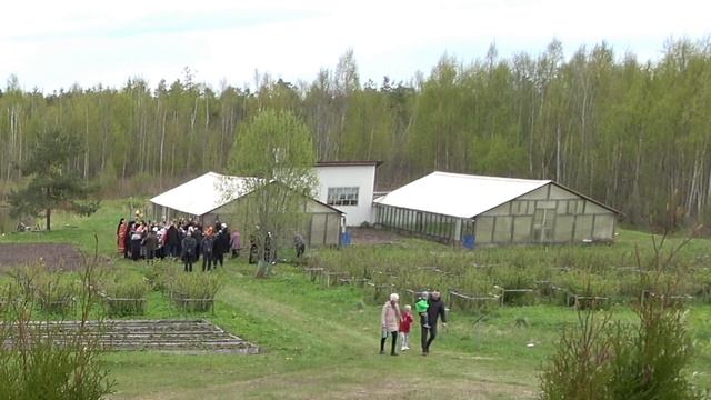 Чин обхождения насеянных полей в Крыпецком монастыре 7 мая 2023 г. смотреть онлайн