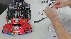 LEGO 42125 Speedbuild | LEGO Ferrari 488 GTE | Speed Build 42125 LEGO Technic 2021 | Ferrari LEGO