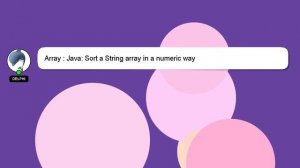 Array : Java: Sort a String array in a numeric way