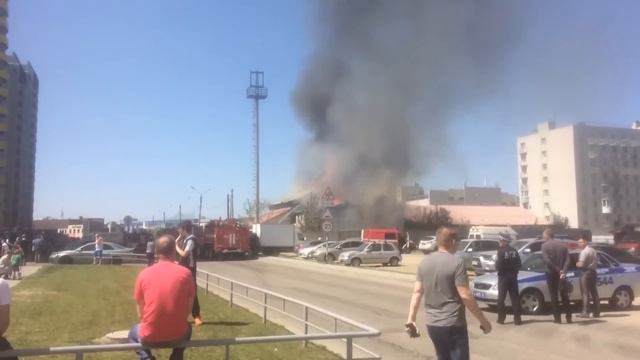 Пожар на барнаульском "Коммунальщике" смотреть онлайн