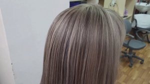 Мелирование+тонирование 10/0+9/17+9/16.