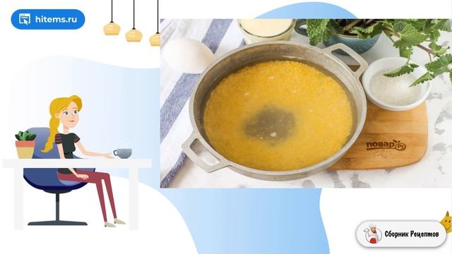 Пшенная каша с яйцом. Простые рецепты