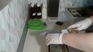 Мыло с нуля на травах с активированным углем