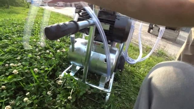 Доильный аппарат на 4 козы UMAY (Турция) смотреть онлайн