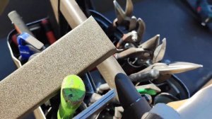 Апсид в реечный фальц . Алюминиевая кровля. Часть 1.