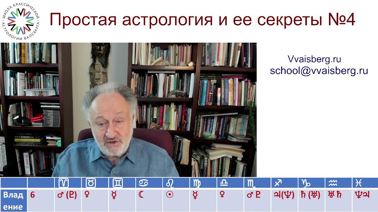 Секреты астрологии. Школа классической астрологии Виталия Вайсберга