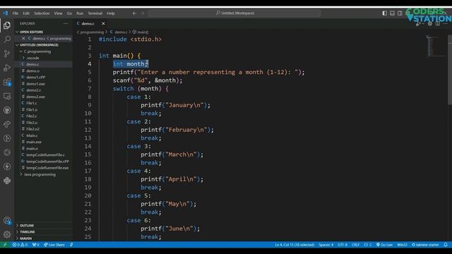 ? Switch Case Statement in C Programming | Learn How to Use Switch Case Effectively ?️ #cprogrammin