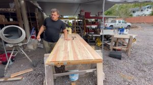 Сделал столешницу на кухню из дерева за копейки легко и просто