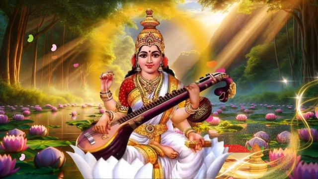 SARASWATI MANTRA | Om Saraswati Maya Drishtva | Powerful Mantra