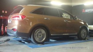 Kia Sorento 2.2 crdi 200cv AUTO Reprogrammation Moteur @ 216cv Digiservices Paris 77 Dyno