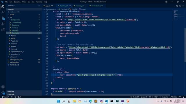 15-React Router v6 in Class Components | Course Details Page | Complete React Course in Hindi 2022 смотреть онлайн