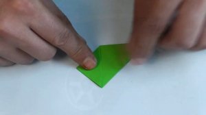 Оригами баклажан Как сделать баклажан из бумаги // How to make origami eggplant