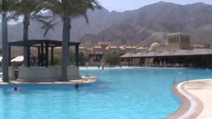 Бассейн отеля Iberotel Miramar Al Aqah Beach Resort. Фуджейра, ОАЭ.