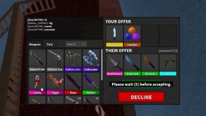 Roblox mm2 Trades montage #1