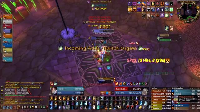 FIRE MAGE vs NOTH THE PLAGUEBRINGER | Naxxramas 10man | WOTLK Classic | US - Eranikus смотреть онлайн