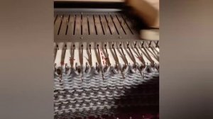 Имитация бриошь на однофонтурной вязальной машине