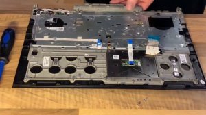 Dell Inspiron 15 7000 (7577) Gaming Laptop disassemble and replace Keyboard Tastatur wechseln DIY