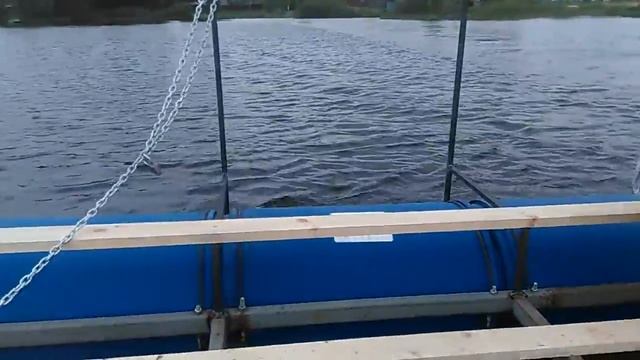 Плот из бочек. Ходовые испытания смотреть онлайн