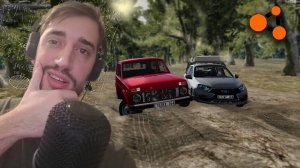 На какой машине лучше ехать на дачу? Пузотерки или LADA 4x4 / BeamNG.drive