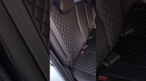 Установка модельных авточехлов Автопилот на Хендай Солярис Hyundai Solaris