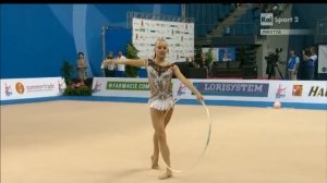 Яна Кудрявцева - обруч (финалы), КМ Пезаро 2015