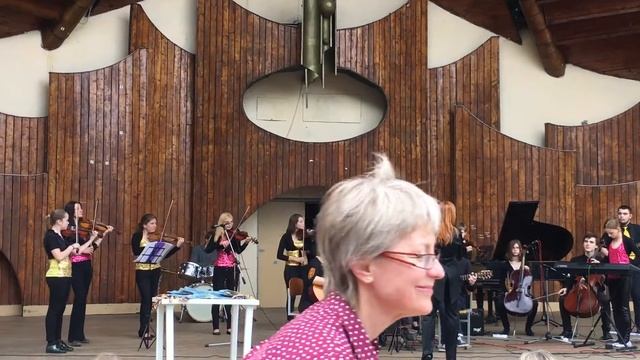 Зелёный театр 2016. Ганзя Свинг. День Киева смотреть онлайн