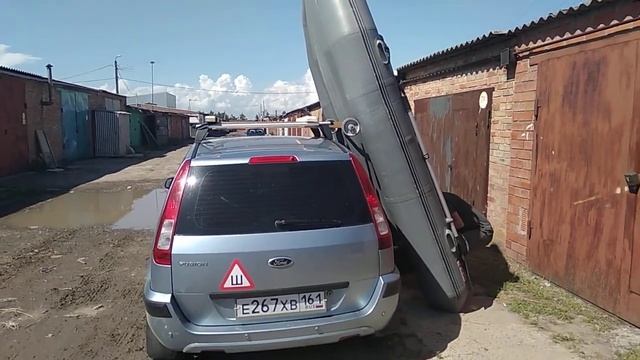 Перевозка лодки на машине смотреть онлайн