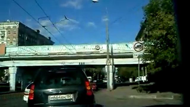 Непонятный удар. Щербаковская ул., Москва