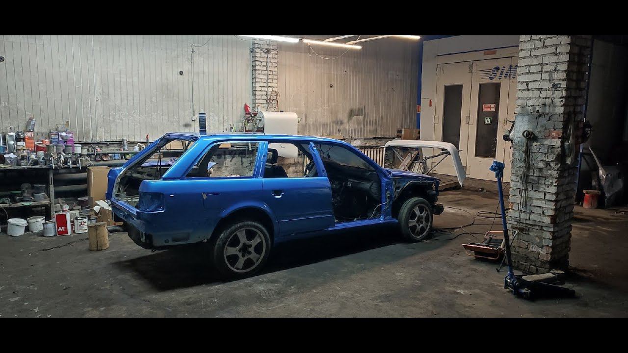 Ауди S6 C4. Часть 9. Малярка смотреть онлайн