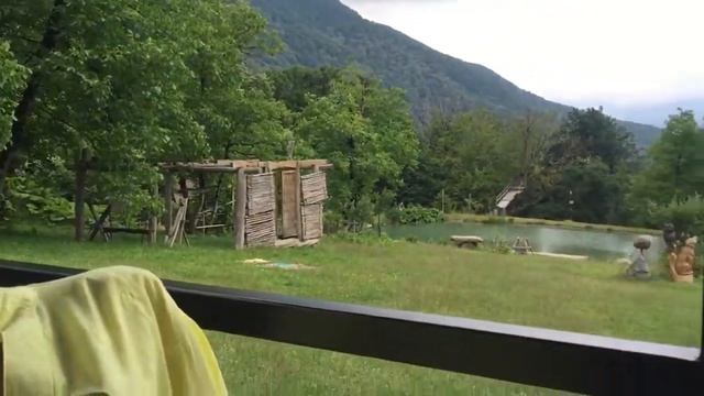 Красная поляна. Рыбино. Место для отдыха с детьми. смотреть онлайн