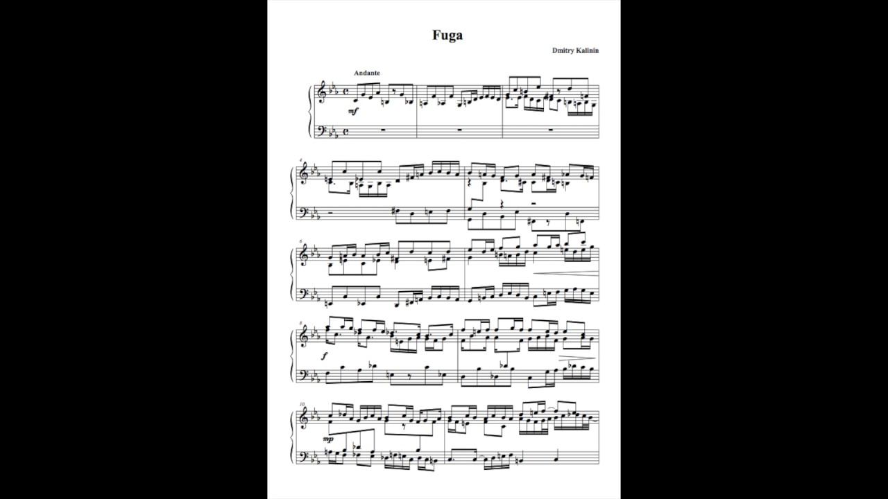 Dmitry Kalinin - Fugue смотреть онлайн