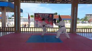 Hilda Yuditha A Selmuri - Dojang Mutiara Aru - Pracadet C Puteri-Speed Kicking Pemula - Hijau.