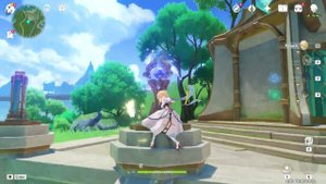 Цветочный декор для пассажа Чертёж декора Фонтейн Genshin