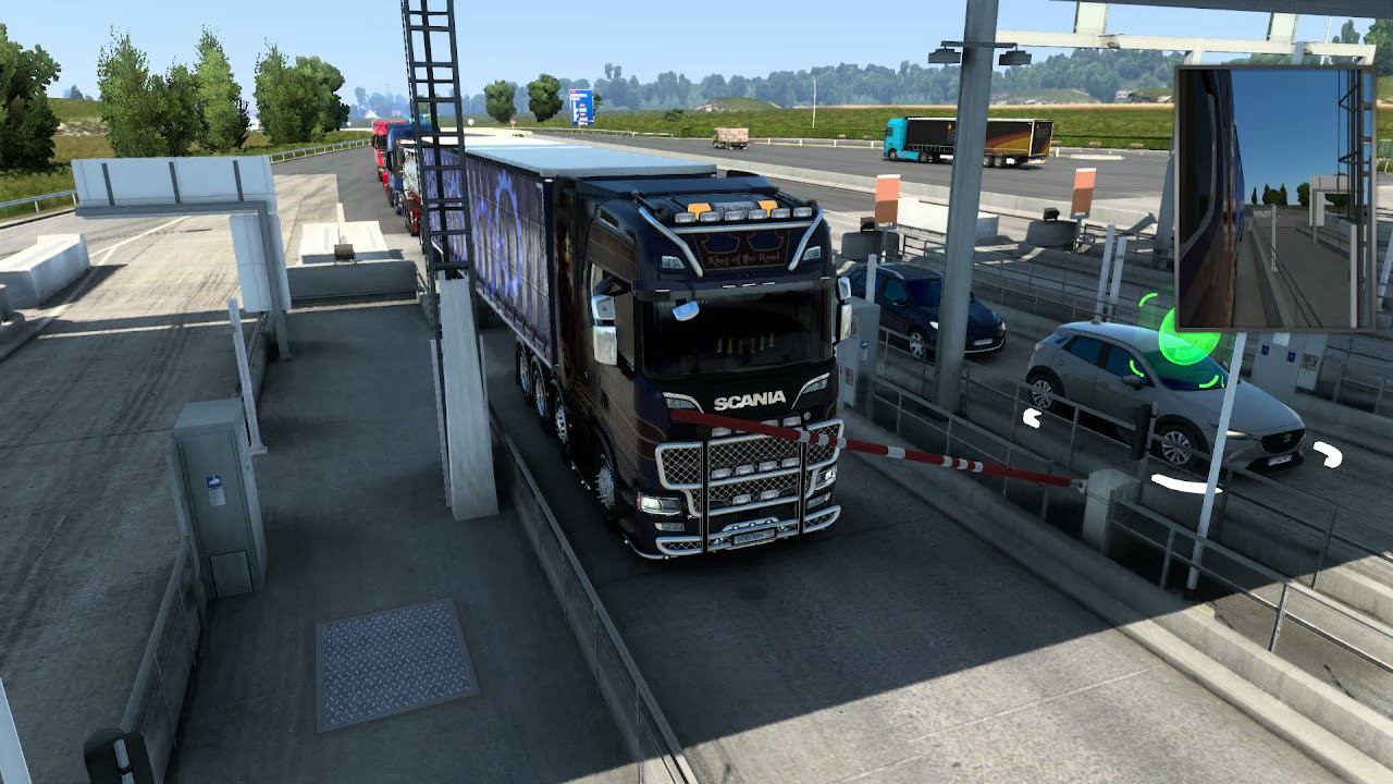 Euro Truck Simulator 2 - Конвой из 2 - от Парижа до Странсбурга (ворошиловский ездок)