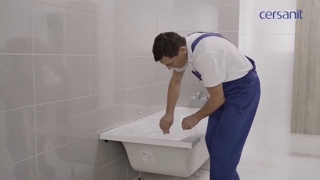 Установка ванны Cersanit на ножки: видеоинструкция смотреть онлайн