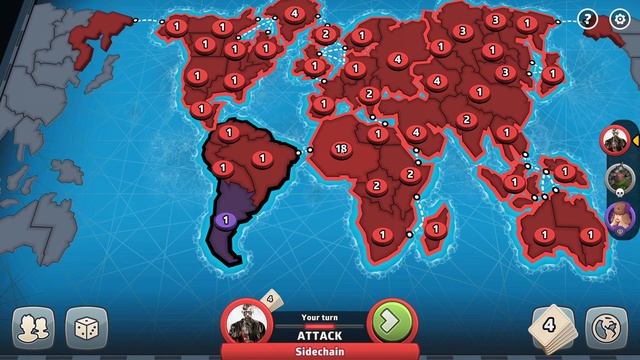 RISK Global Domination Tutorial!Strategy Game! Gameplay #1