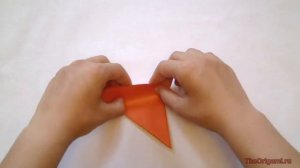 Оригами лиса | Как сделать лису из бумаги