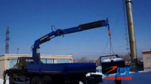 Бортовой Урал 4320 с КМУ ИМ-180_ГП ГИРД