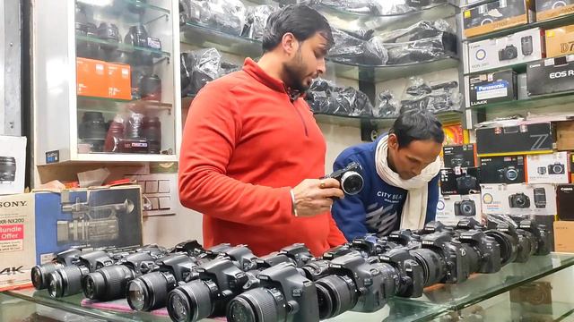 Used Dslr Camera Market Delhi 2024||Sony,Canon,Nikon,Lenses|MirrorLess,Full Frame,Shri Ram Shop 2ND
