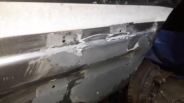 Замена лонжерона, ремонт дверей.ШНива. смотреть онлайн