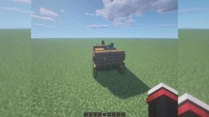 Как сделать тележку в майнкрафте . How to make a cart in minecraft . Строить просто! #1