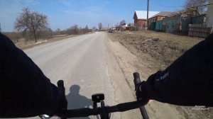 Вело Outleap trackway. Покатушка на шоссере по селам 80+ км #1