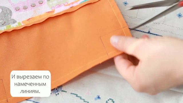 Как СШИТЬ МЕШОК на подкладке и завязками СВОИМИ РУКАМИ. ПРОСТО. Drawstring bag смотреть онлайн