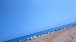 Каспийское море. Республика Дагестан. г Дербент. Песчаный берег.